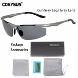 COSYSUN Men Polarized Sunglasses 0206