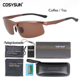 COSYSUN Men Polarized Sunglasses CS0626